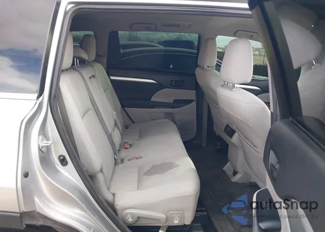 2016 Toyota Highlander Le V6 z USA, uszkodzony, nr VIN 5TDBKRFH8GS262232